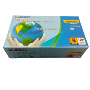 Guante Latex MEDIANO x 100 un.