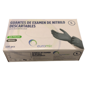 Caja Guantes Nitrilo "L" EUROMIX