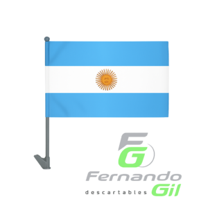 Bandera Argentina para Auto