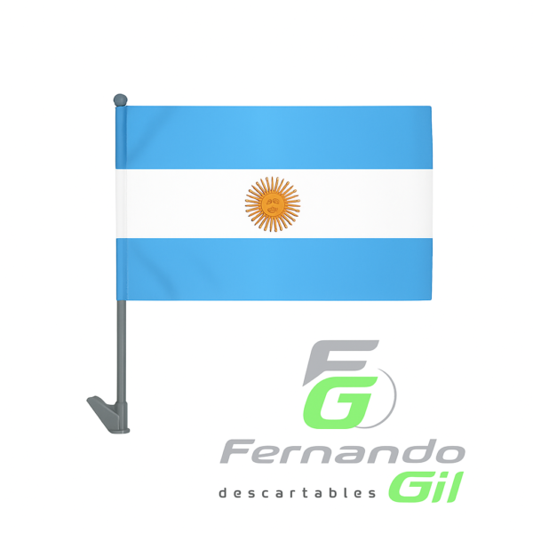 Bandera Argentina para Auto