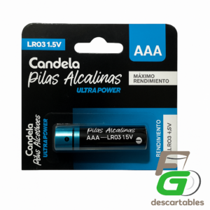 Pila AAA Alcalina CANDELA