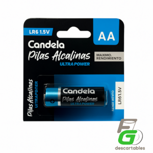 Pila AA Alcalina CANDELA