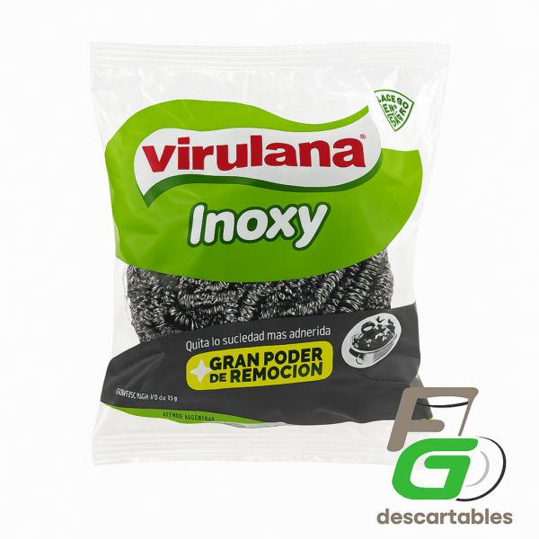 Estropajo / Esponja de Acero INOXY