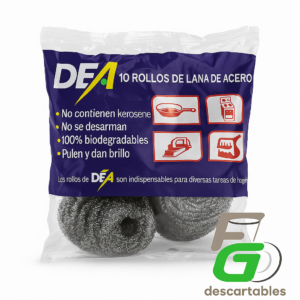 Rollito de Lana de Acero DEA x 10u
