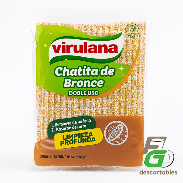 Esponja Chatita Bronce