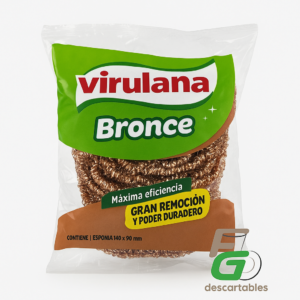 Estropajo / Esponja de Bronce Virulana