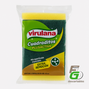 Esponja Cuadriculada