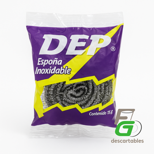 Esponja Estropajo Acero Inoxidble DEA