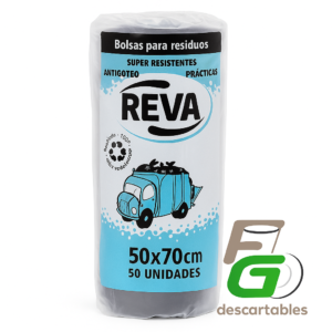 Bolsa Residuo 50x70 BD AGUILA Rollo x 50 un