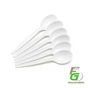 Cuchara Sundae BLANCA  Banplast x 500 u.