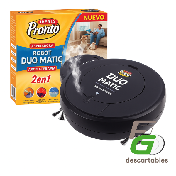 ASPIRADORA Robot "2 en 1" Duo Matic