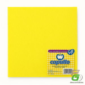 Paño Multiuso SOFT Amarillo 38x40cm