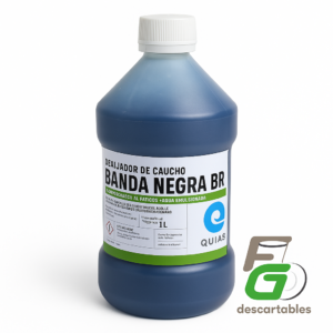 Brilla Gomas / Caucho BANDA NEGRA 1Lt.