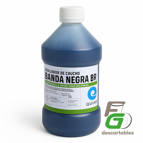 Brilla Gomas / Caucho BANDA NEGRA 1Lt.