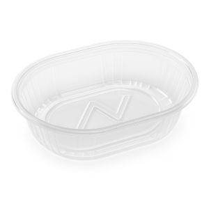 Bandeja 105 Oval PET Cristal