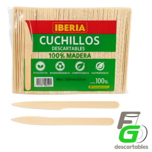 Cuchillos ecológico de madera