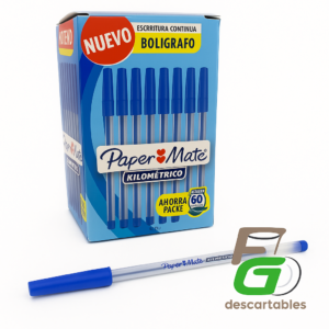 Boligrafo Punta Met PAPER-MATE Azul