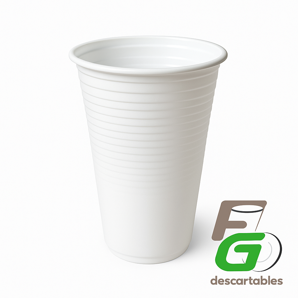 Vaso Blanco 300cc AMCOR 100 un Foodsolutions