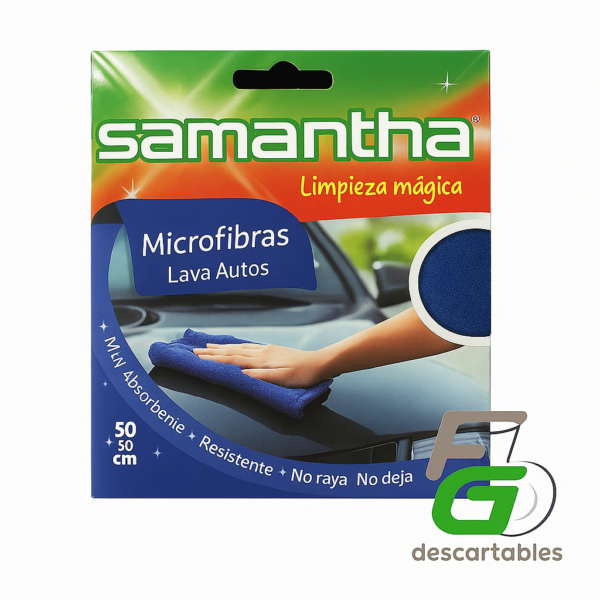Microfibra LAVA AUTOS 50x50cm