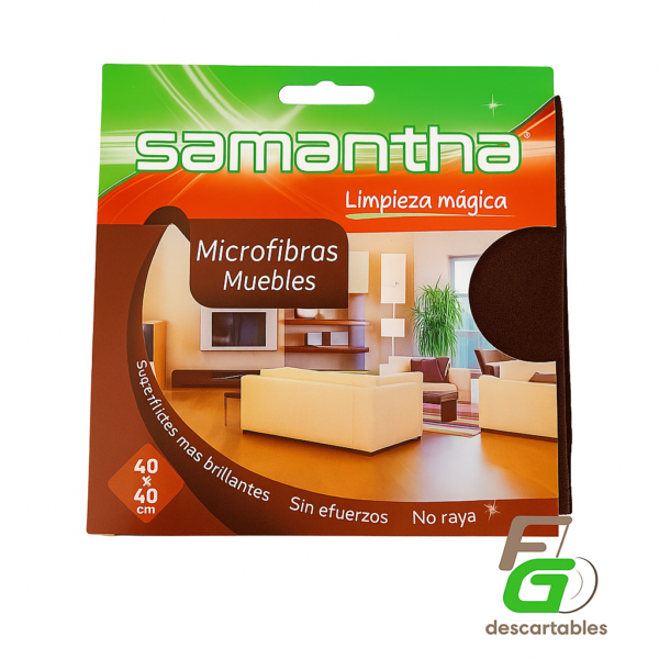 Microfibra MUEBLES 40x40cm Samantha