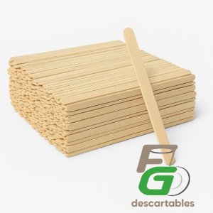 Agitador Cafe Madera Largo 15cm  x 5000 unidades