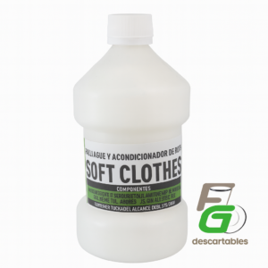 Enjuague Acondicionador Blanco Downy SOFT CLOTHES 1Lt.