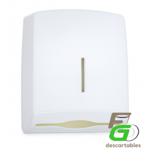Dispenser Toalla Intercalada Tapa Blanca PP