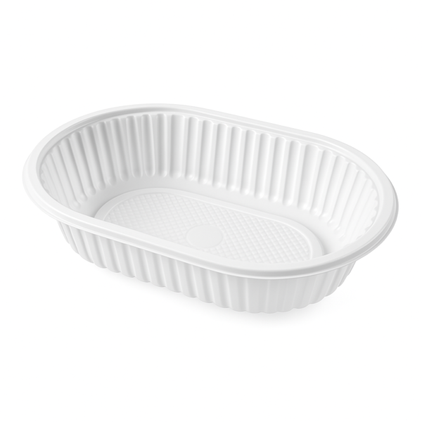 Bandeja 105 Ovalada Microondas PP