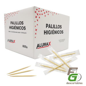 Escarbadiente ENSOBRADO x 800u ALUMAX