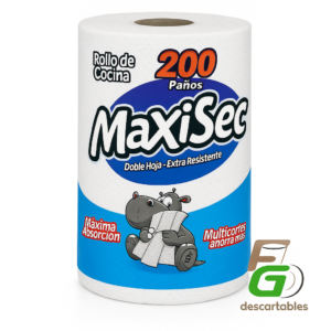 Rollo Cocina MAXISEC 200 Paños Multicorte