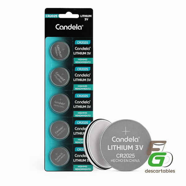 Pila Boton CR2025 CANDELA