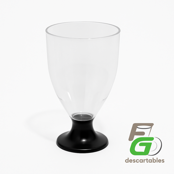 Copa Danubio Agua/Vino 220cc con pie