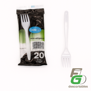 Tenedor Bistrot CRISTAL Ref Paquete x 20unidades