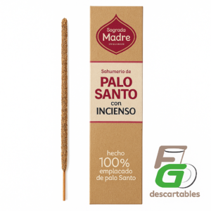 Sahumerio PALO SANTO Varilla Gruesa x 4