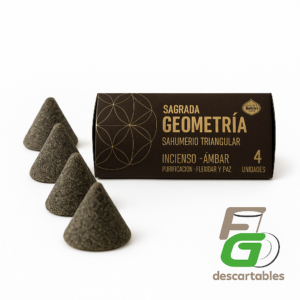 Sahumerio SAGRADA GEOMETRIA Caja x 4u