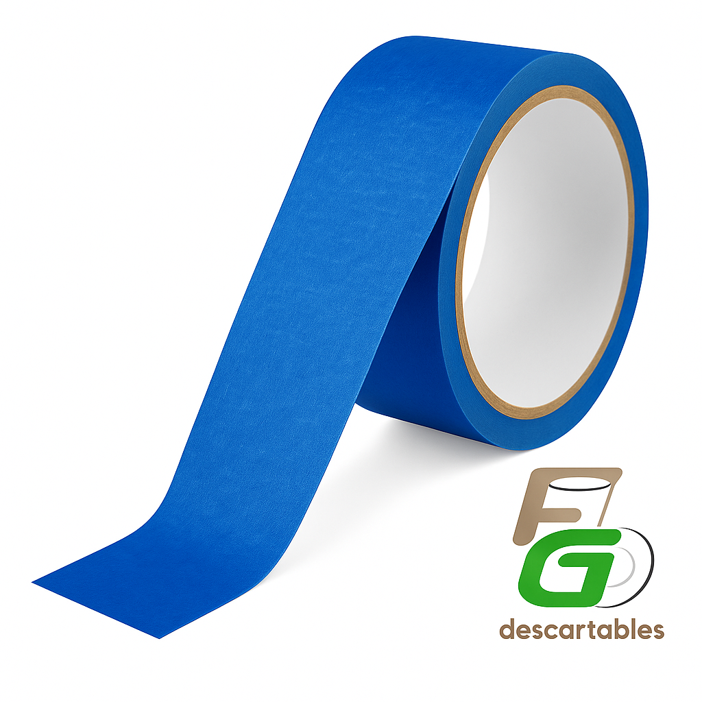 Cinta Enmascarar Azul 24x40m Candela
