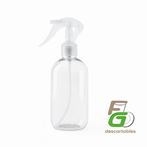 Envase con GATILLO Cristal PET 250ml