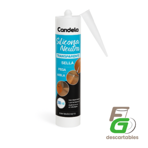 Sellador de Silicona Neutra 280ml Candela
