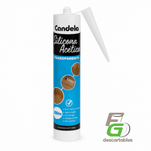 Sellador de Silicona Acética 280ml Candela