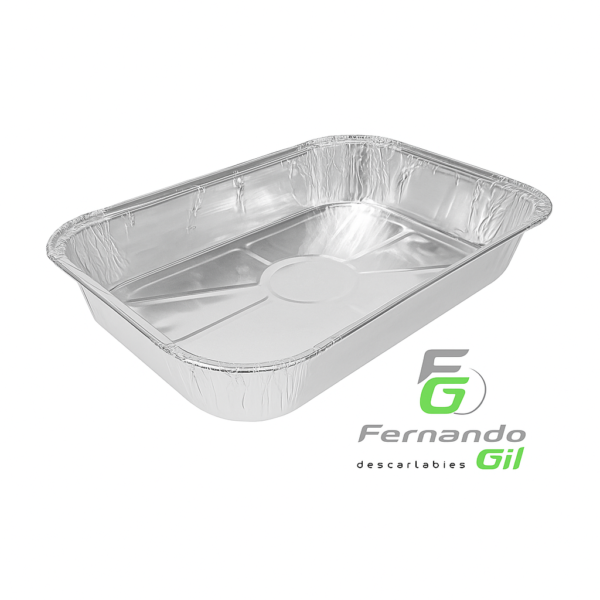 Bandeja de Aluminio Rectangular