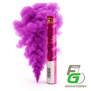 Bengala de Humo ROSA x Unidad