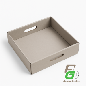 Bandeja para Desayuno 25x25 Solo BASE Microco