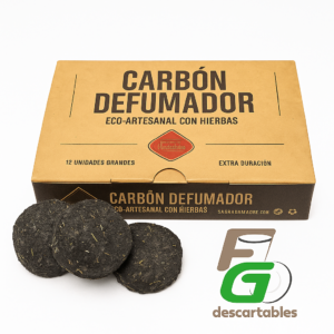 Sahumerio Carbon DESFUMADOR 12 unidades