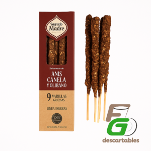 Sahumerio Sagrada Madre 9 Varilla GRUESA