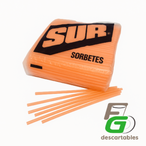 Sorbete XXL FLUOR Paq x 500un.