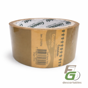 Cinta Adhesiva 48cm x 41m MARRON Candela